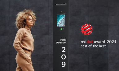 Устройство контроля доступа BAS-IP Obelisk получило международную награду Best of the Best "Design Concept 2021"