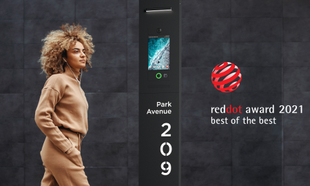 Устройство контроля доступа BAS-IP Obelisk получило международную награду Best of the Best "Design Concept 2021"