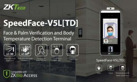 Огляд можливостей біометричних терміналів ZKTeco SpeedFace-V5L