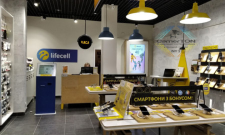 Встановлення системи відеоспостереження у салоні Lifecell в місті Стрий