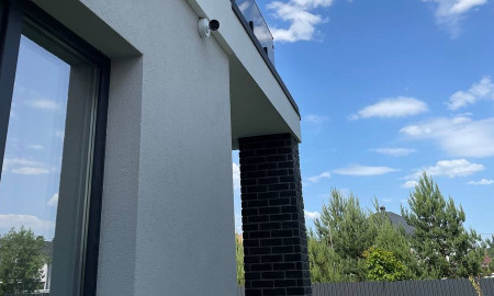 Встановлення системи відеоспостереження в заміському будинку замовника
