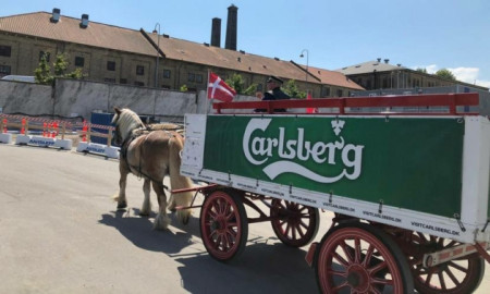 Система відеоспостереження Partizan на сторожі будівництва офісного центру Carlsberg