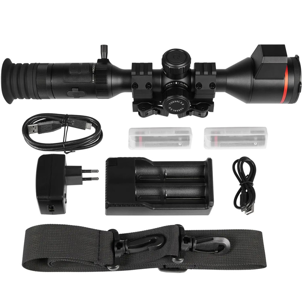 Тепловизионный прицел GUIDE TU650L 3.0 (50 мм / 640x512 px / 3.9-31.2x) с дальномером