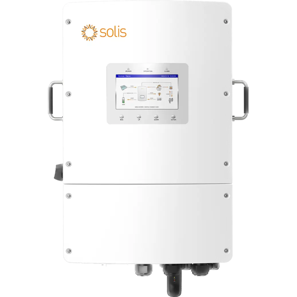 Гібридний інвертор Solis S6-EH3P15K02-NV-YD-L (15kW, 3 фази, 2 MPPT, LV)