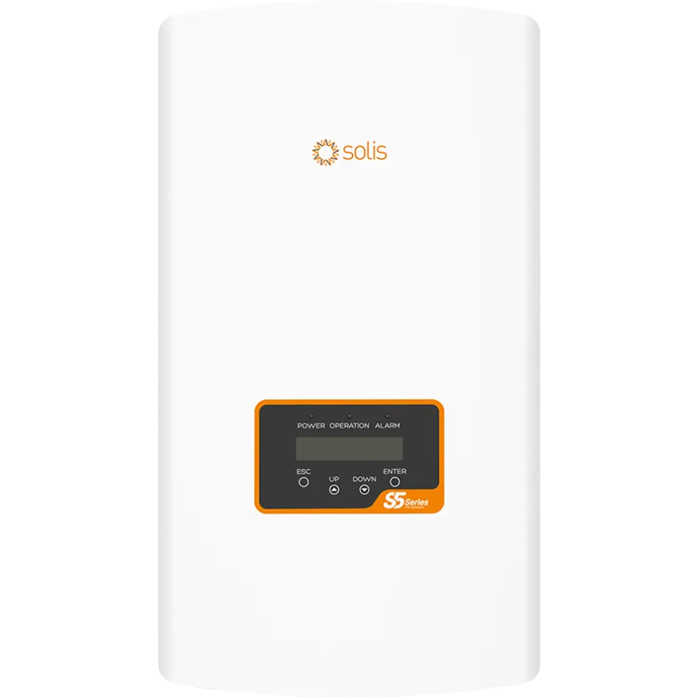 Мережевий інвертор Solis S5-GR3P15K WiFi (15 kW, 3 фази, 2 МРРТ)