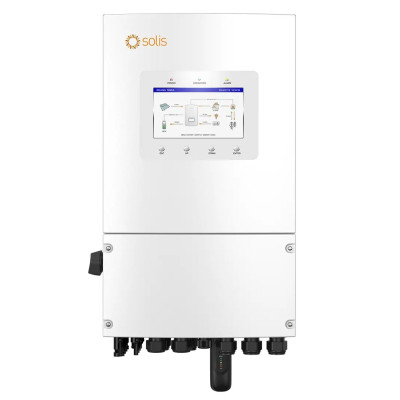 Гибридный инвертор Solis S6-EH1P6K-L-PLUS (6 кВт, 1 фаза, 2 MPPT, низковольтный)