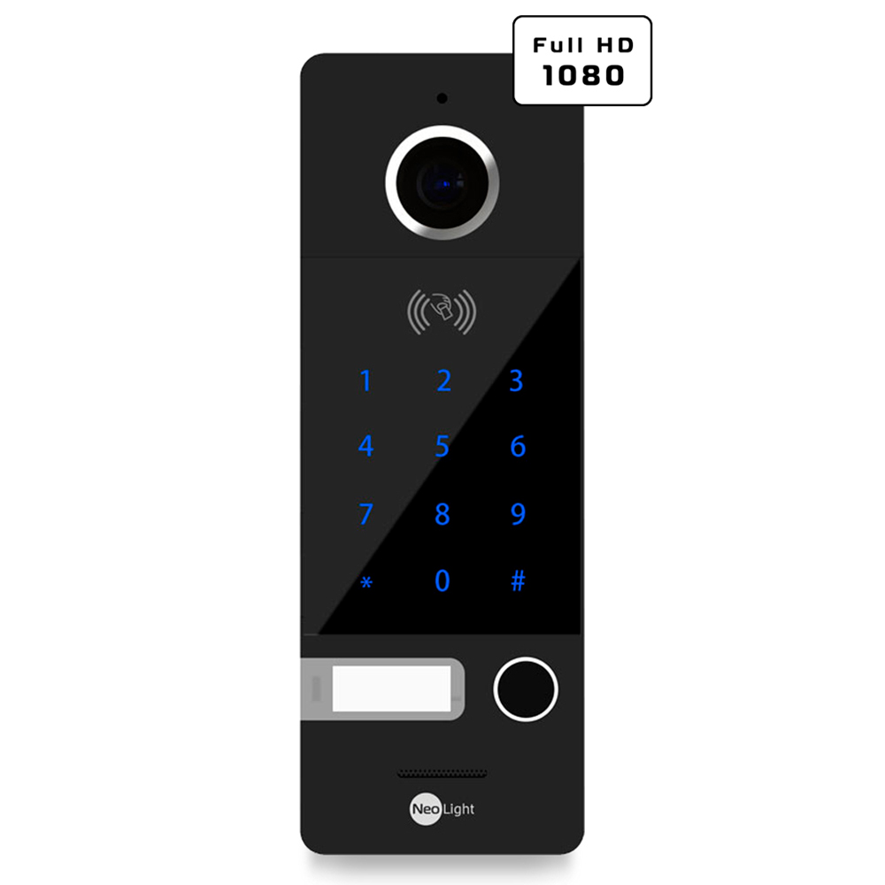 Вызывная видеопанель NeoLight OPTIMA ID KEY FHD black 