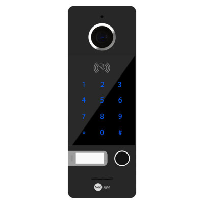 Вызывная видеопанель NeoLight OPTIMA ID KEY FHD black 