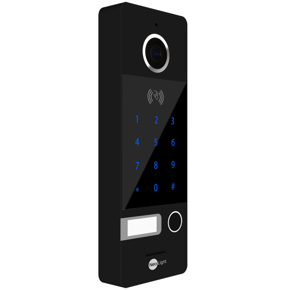 Вызывная видеопанель NeoLight OPTIMA ID KEY FHD black 