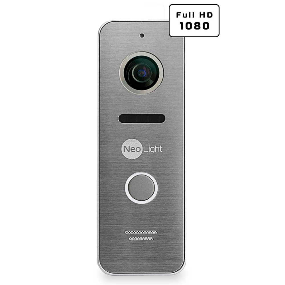 Виклична відеопанель NeoLight Prime FHD silver