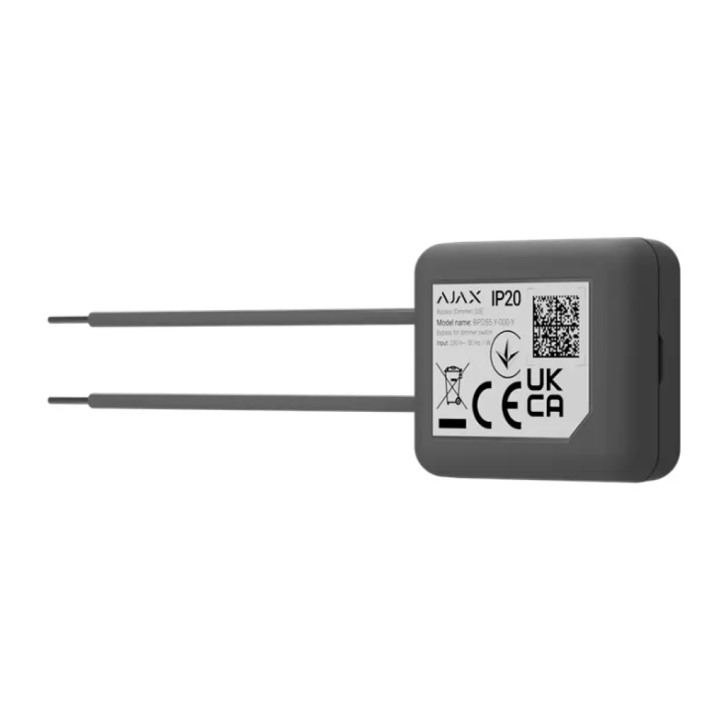 Байпас для димерного вимикача світла Ajax Bypass (Dimmer) [55] (98614.126.NC)
