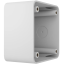 Коробка Ajax SurfaceBox white для наружного монтажа одного устройства LightSwitch или Outlet (107589.293.WH)
