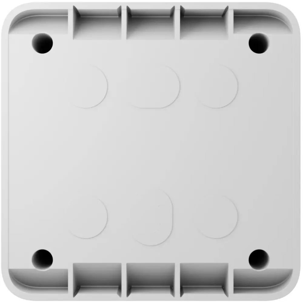 Коробка Ajax SurfaceBox white для наружного монтажа одного устройства LightSwitch или Outlet (107589.293.WH)