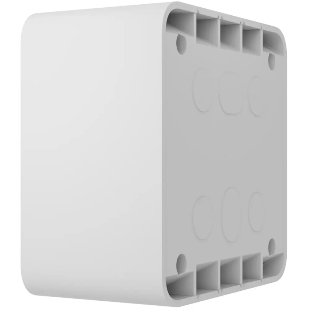 Коробка Ajax SurfaceBox white для наружного монтажа одного устройства LightSwitch или Outlet (107589.293.WH)