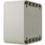 Коробка Ajax SurfaceBox oyster для зовнішнього монтажу одного пристрою LightSwitch чи Outlet