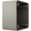 Коробка Ajax SurfaceBox olive для зовнішнього монтажу одного пристрою LightSwitch чи Outlet