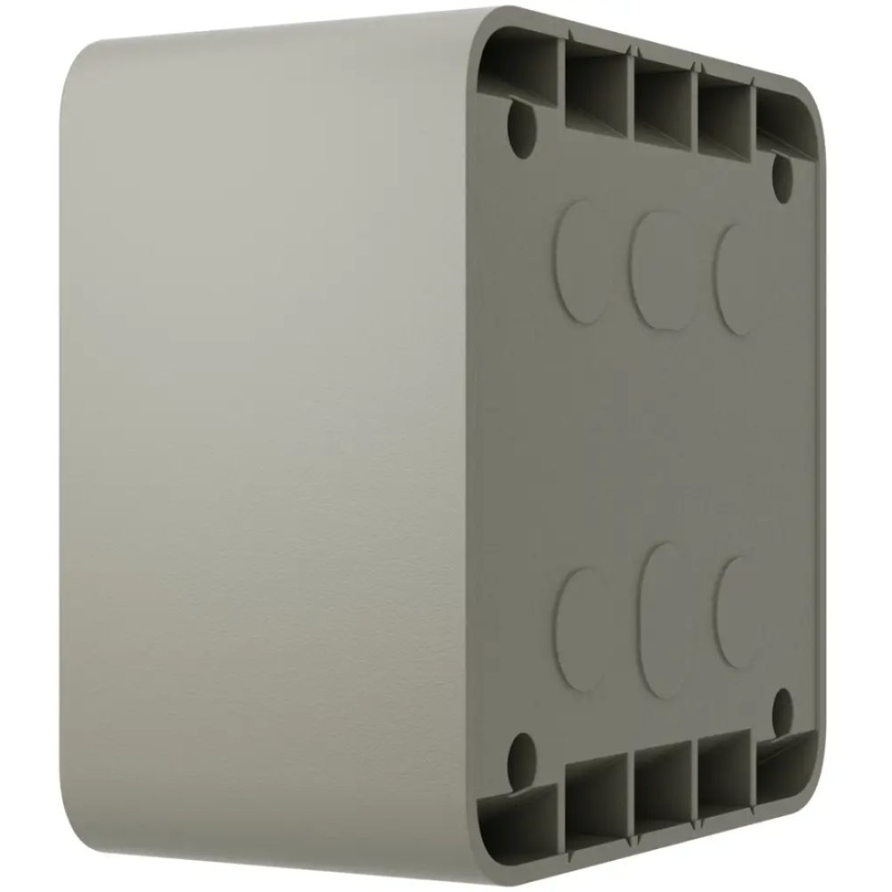 Коробка Ajax SurfaceBox olive для зовнішнього монтажу одного пристрою LightSwitch чи Outlet