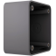 Коробка Ajax SurfaceBox grey для зовнішнього монтажу одного пристрою LightSwitch чи Outlet