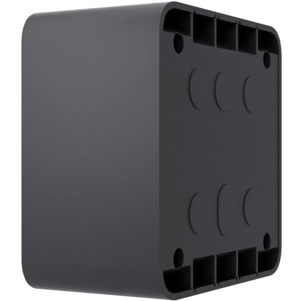 Коробка Ajax SurfaceBox graphite для зовнішнього монтажу одного пристрою LightSwitch чи Outlet