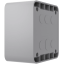 Коробка Ajax SurfaceBox fog для зовнішнього монтажу одного пристрою LightSwitch чи Outlet