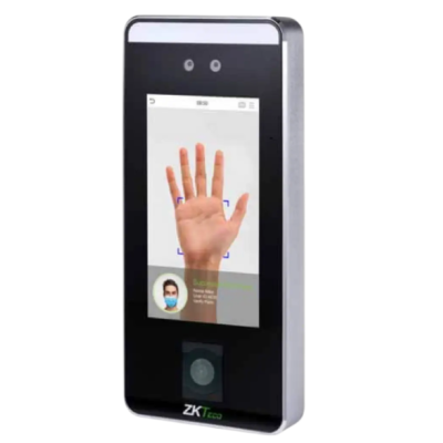 Біометричний термінал розпізнавання облич і долоней ZKTeco SpeedFace-V5L[QR]