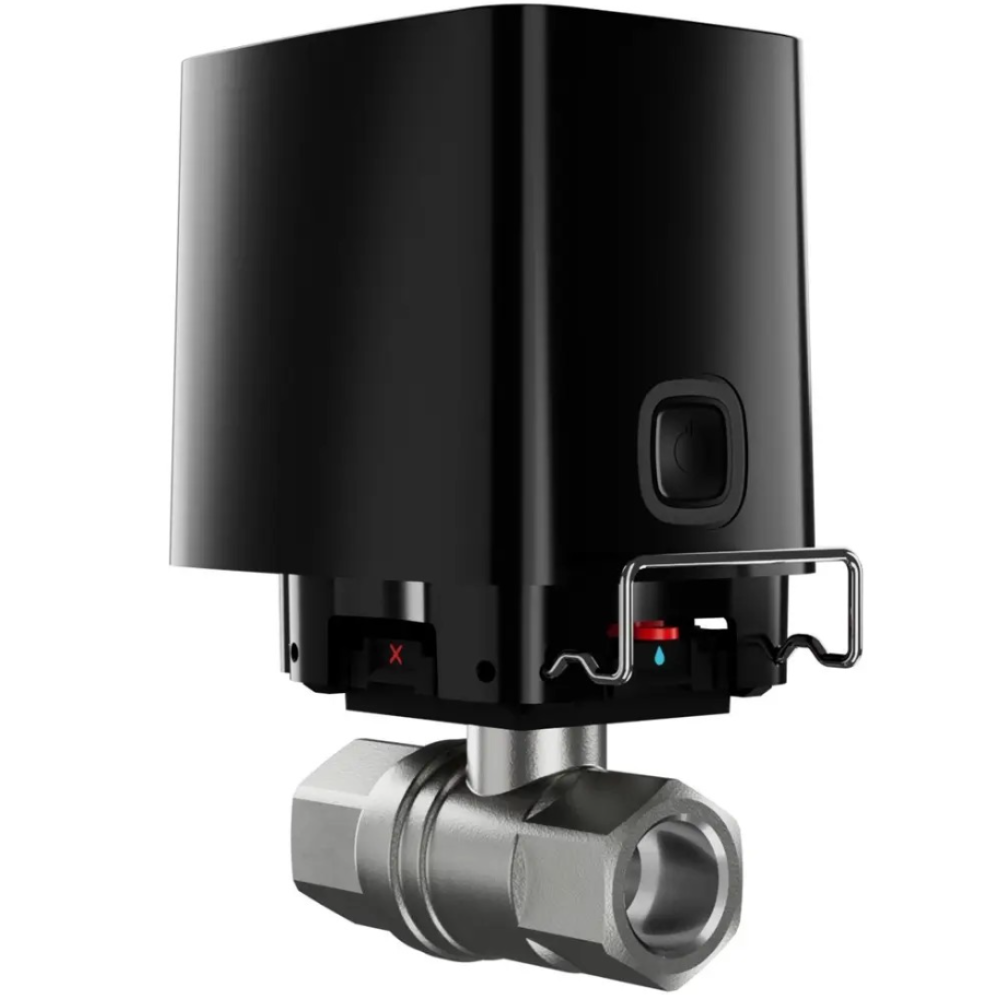 Система запобігання затопленню Ajax Hub 2 (2G) Jeweller + WaterStop [1/2] (DN 15) + LeaksProtect black
