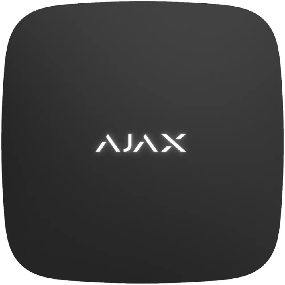 Система предотвращения затопления Ajax Hub 2 (2G) Jeweller + WaterStop 1 (DN 25) + LeaksProtect black
