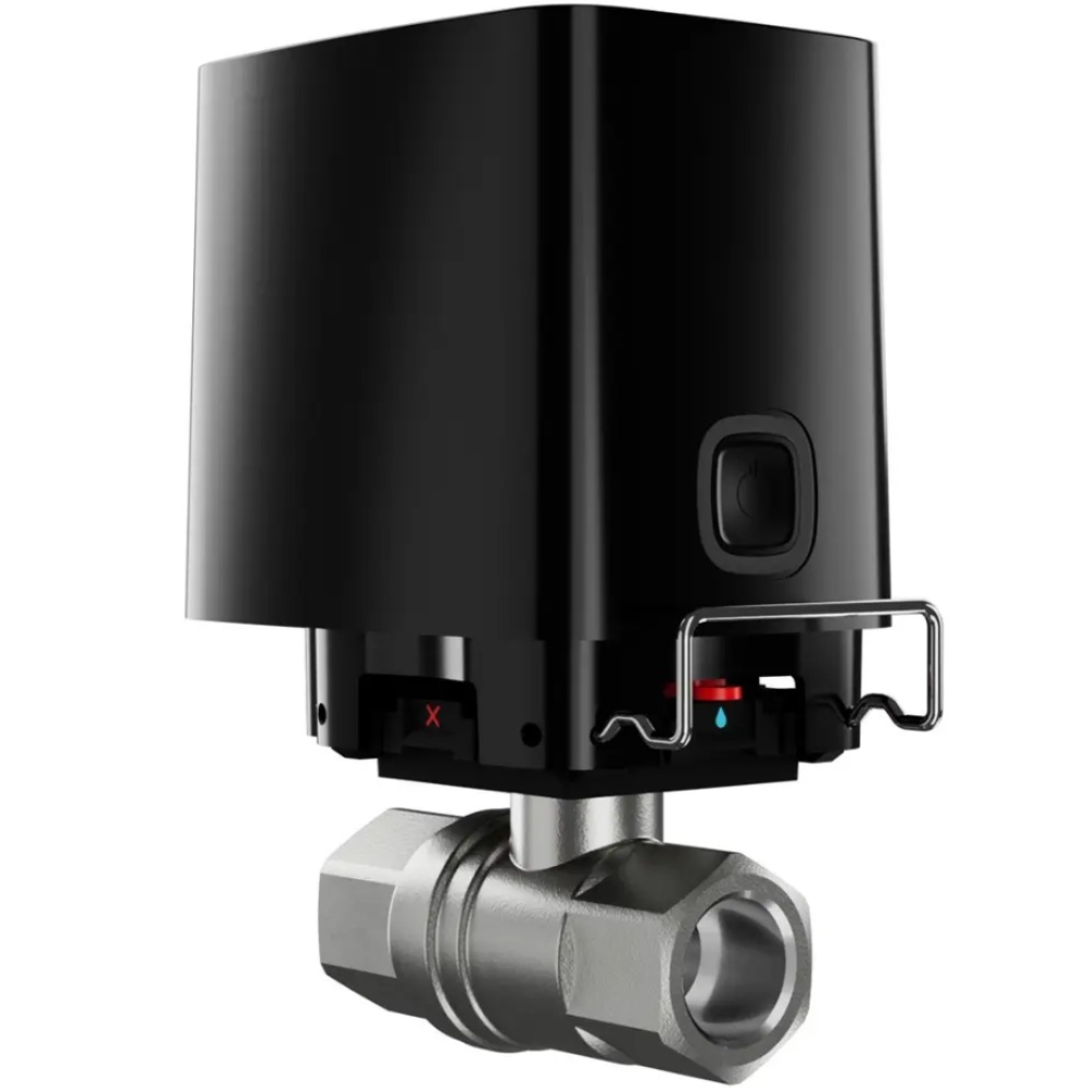 Система запобігання затопленню Ajax Hub 2 (2G) Jeweller + WaterStop [3/4] (DN 20) + LeaksProtect black