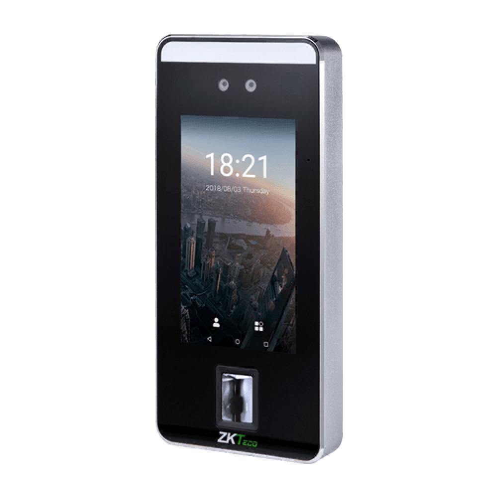 Біометричний термінал розпізнавання облич та долонь ZKTeco SpeedFace-V5L [WIFI] [ID] [PLM]