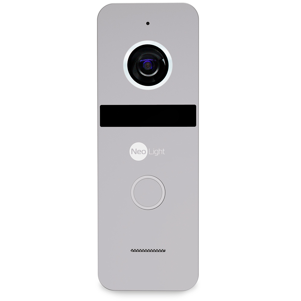 2 МП IP-відеопанель NeoLight SOLO IPW Silver