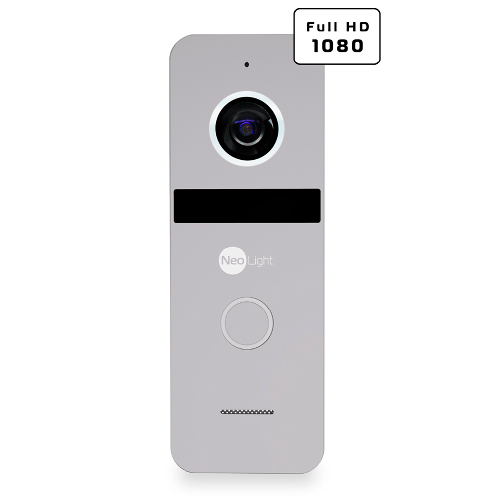 2 МП IP-відеопанель NeoLight SOLO IPW Silver