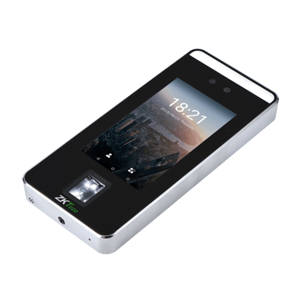 Біометричний термінал розпізнавання облич та долонь ZKTeco SpeedFace-V5L [WIFI] [ID] [PLM]