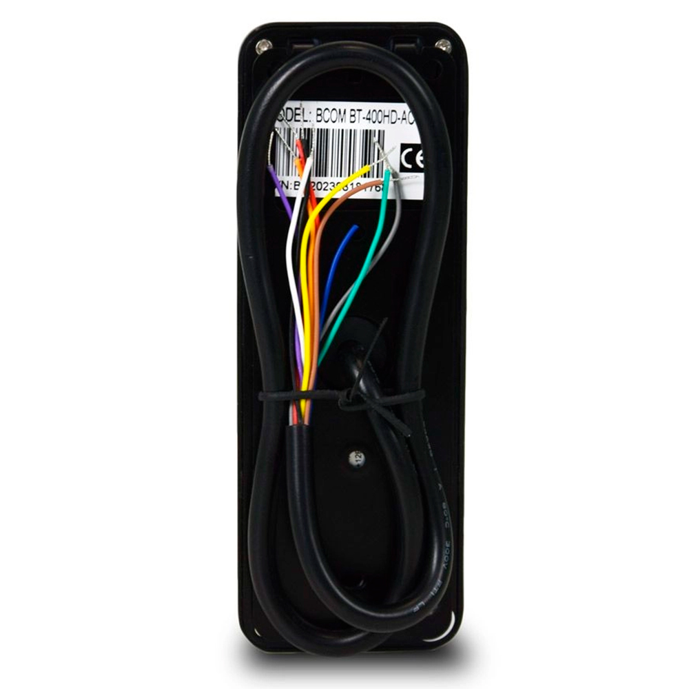 Відеопанель BCOM BT-400FHD-AC Black з вбудованою клавіатурою і зчитувачем Mifare