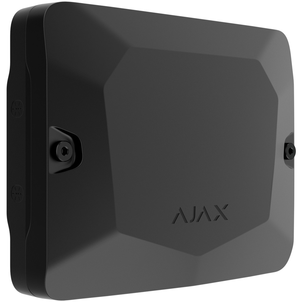 Корпус Ajax Case (175) Fibra black для захищеного дротового під'єднання пристроїв  (62947.186.BL)