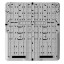 Корпус Ajax Case D (430) Fibra white для захищеного дротового під'єднання пристроїв Ajax (65976.186.WH)