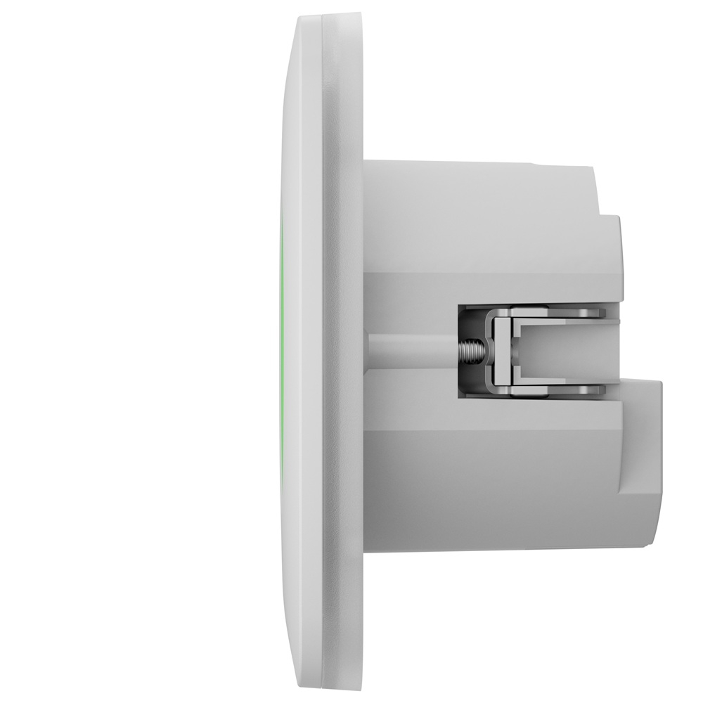Умная встроенная розетка Ajax Outlet (type F) Jeweller white с функцией мониторинга потребления электроэнергии 