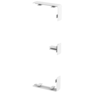 Накладка на стык OBO Bettermann 100x53 мм, 165x53 мм Rapid 45 / ПК / АБС 6113020