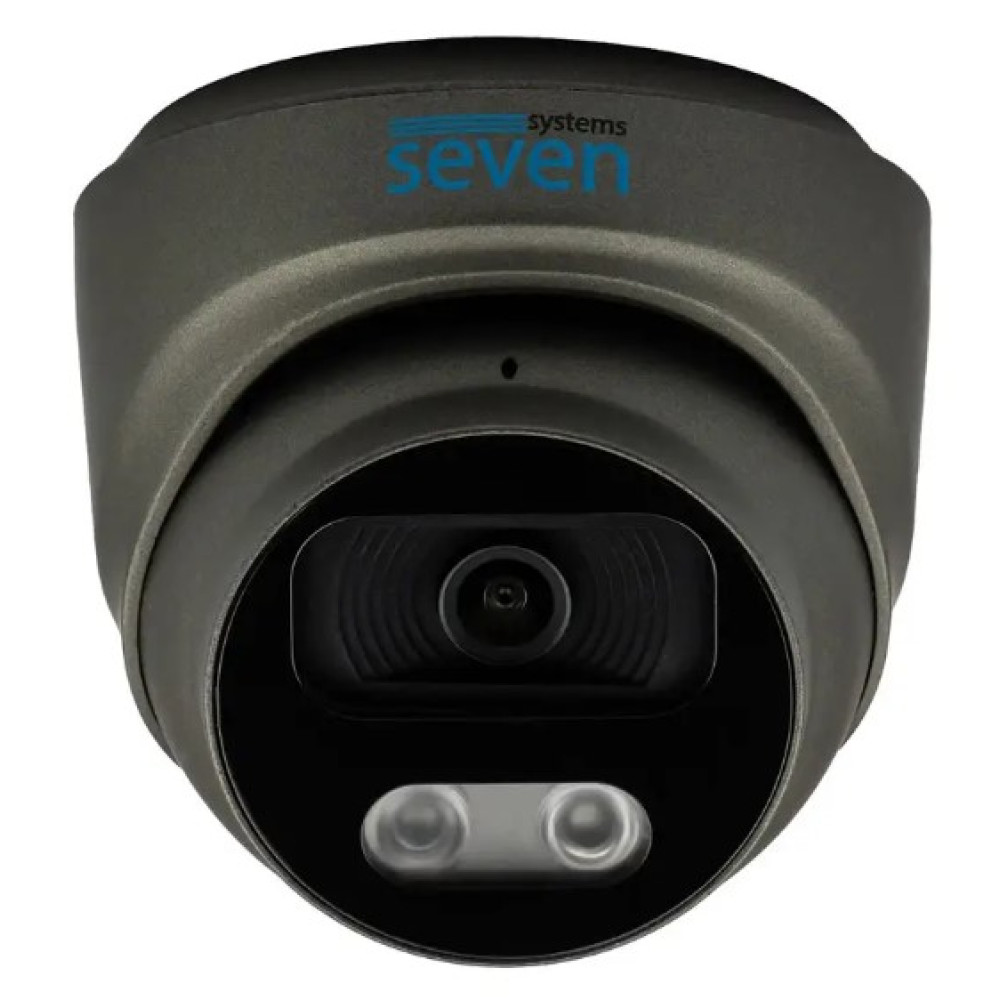 5 Мп IP-відеокамера SEVEN IP-7215PA-DL black (2.8 мм)