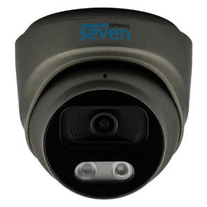 5 Мп IP-відеокамера SEVEN IP-7215PA-DL black (2.8 мм)