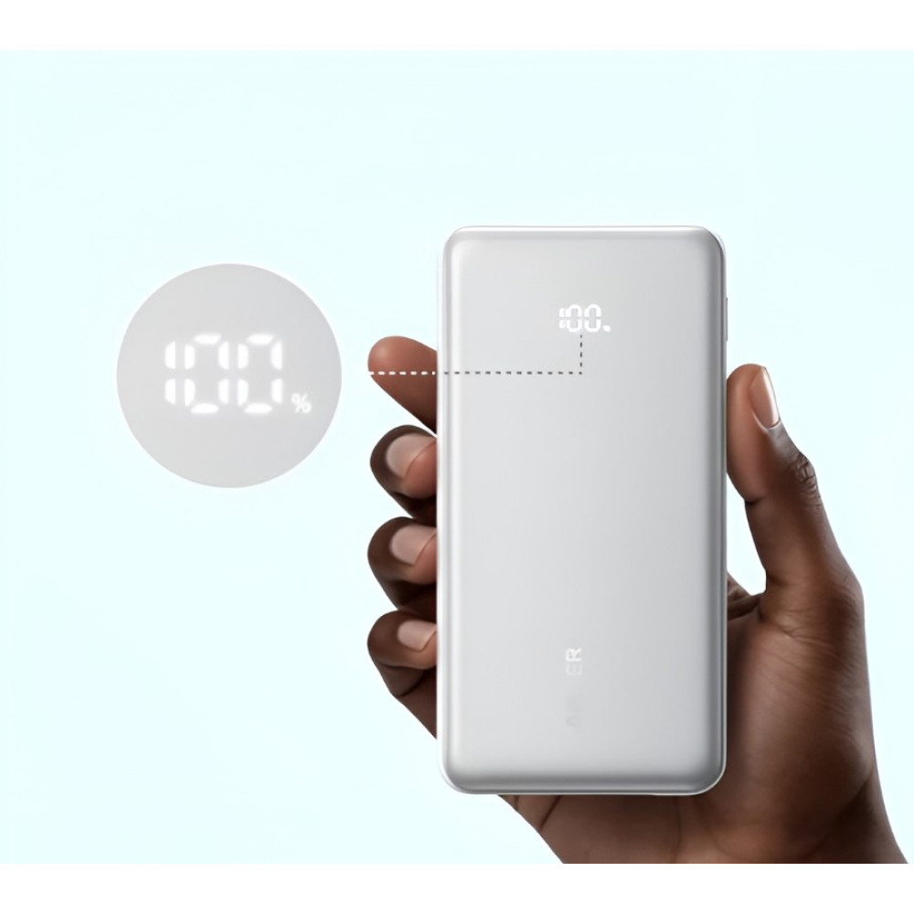 Павербанк Anker Zolo 10000 мА·г / 22.5 Вт White (A110DH21)
