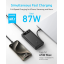 Павербанк Anker PowerCore 20000 мА·г / 87 Вт Black (A1383H11)
