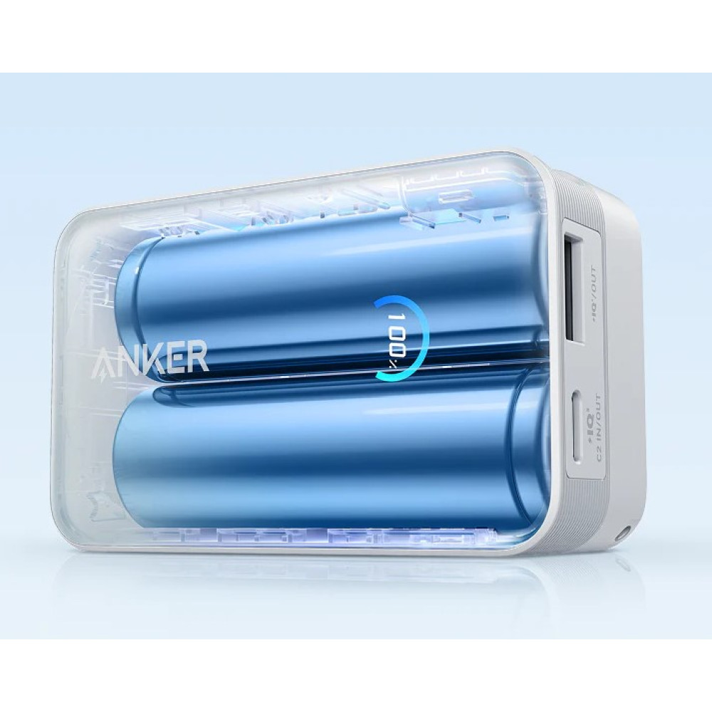 Павербанк Anker Nano 10000 мА·ч / 45 Вт White (A1638H21)