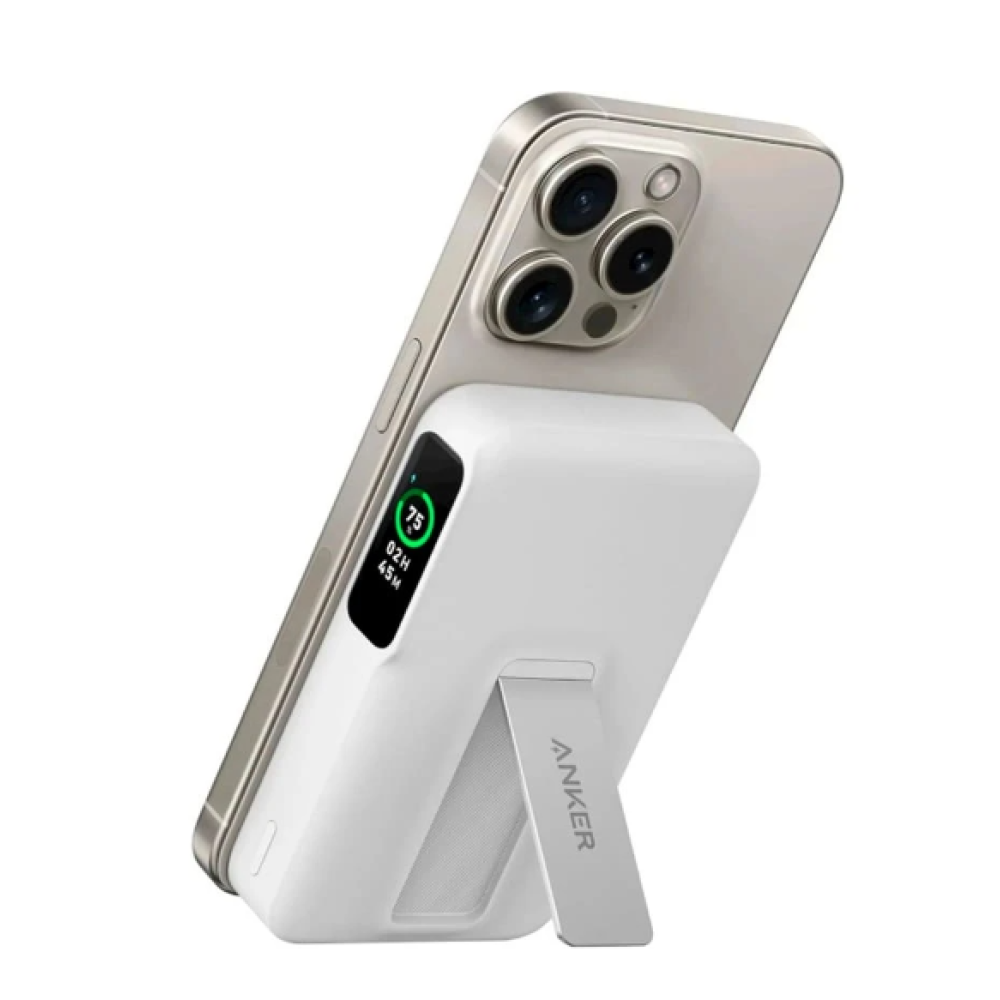 Павербанк Anker MagGo 10000 мА·ч / 27 Вт White (A1654G21)