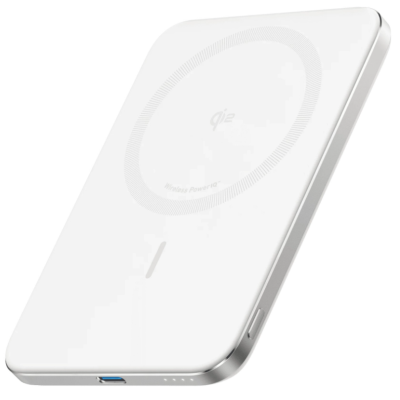 Павербанк Anker Nano MagGo Slim 5000 мА·г / 20 Вт White (A1665H21) 