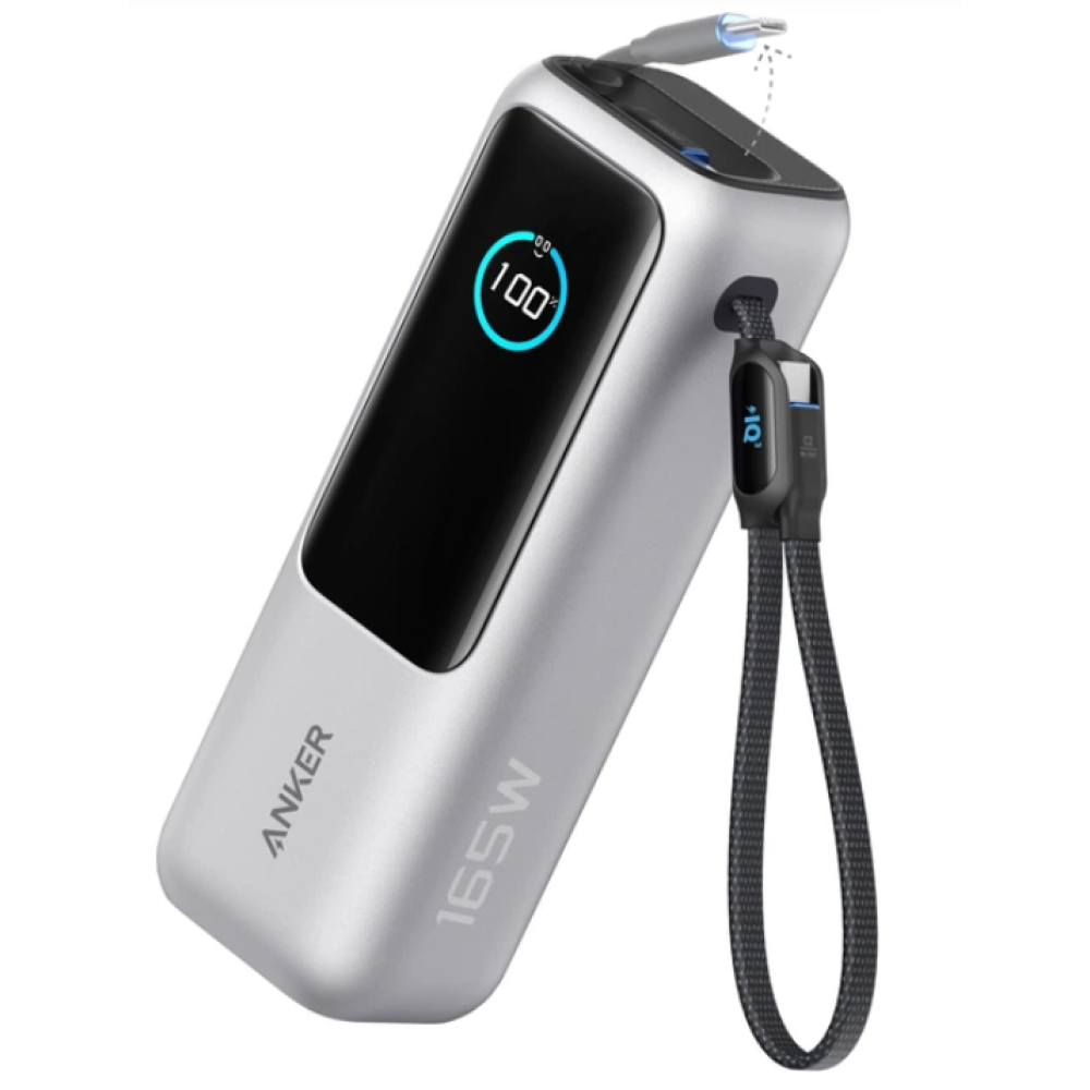 Павербанк для ноутбуков Anker Laptop 25000 мА·ч / 165 Вт Silver (A1695H41)
