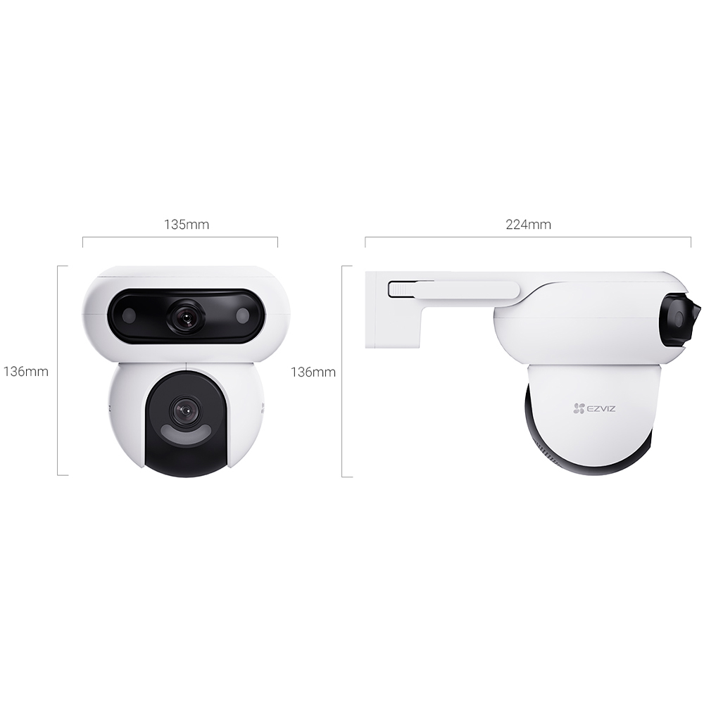 IP-видеокамера Ezviz H90 Dual 2K+ CS-H90 (4МП+4МП)