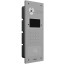 Виклична IP-панель Bas-IP AA-07FBI silver багатоабонентська зі зчитувачем UKEY та розпізнаванням облич