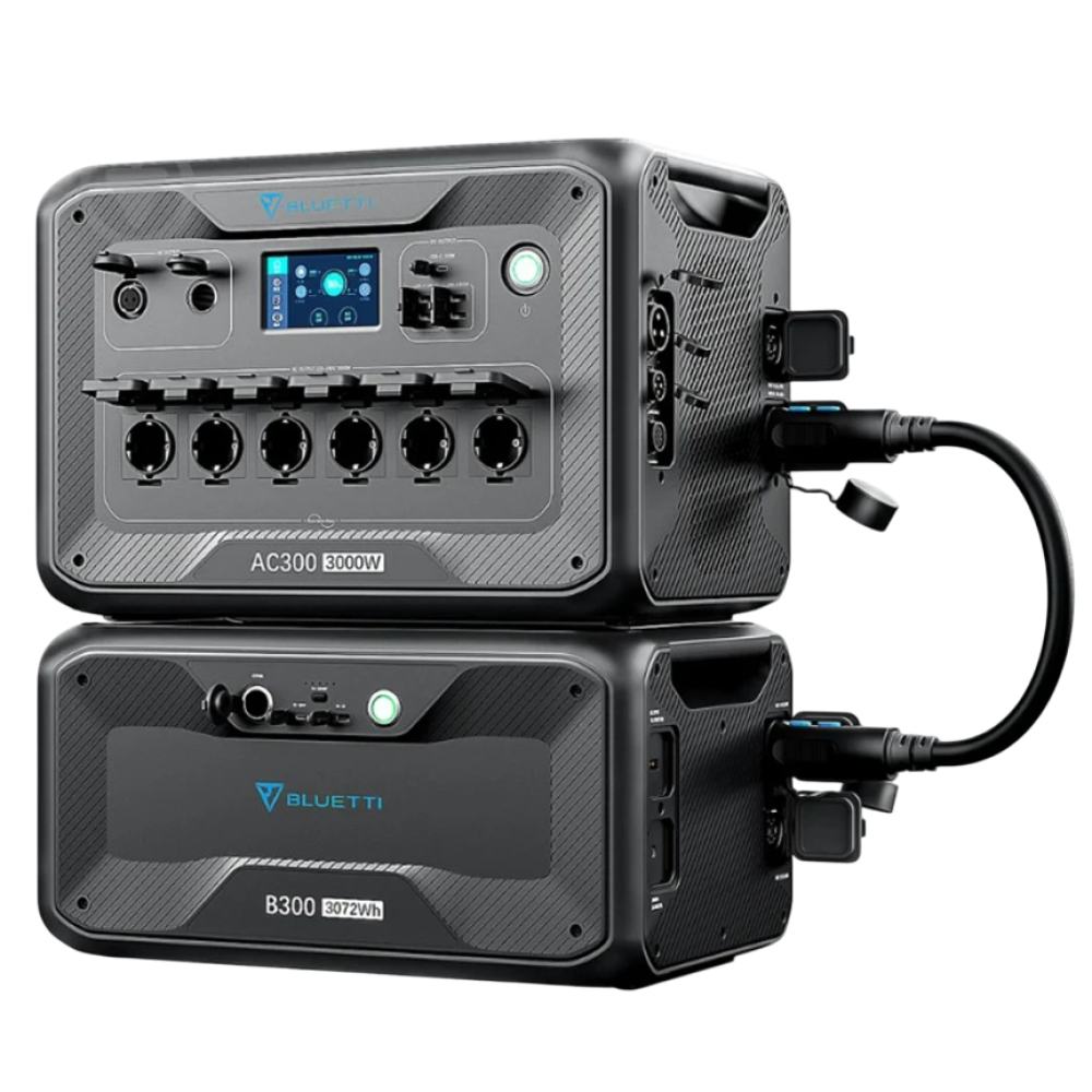 Зарядна станція Bluetti AC300 + акумуляторний модуль B300K, 3000W, 2764.8Wh, LiFePO4