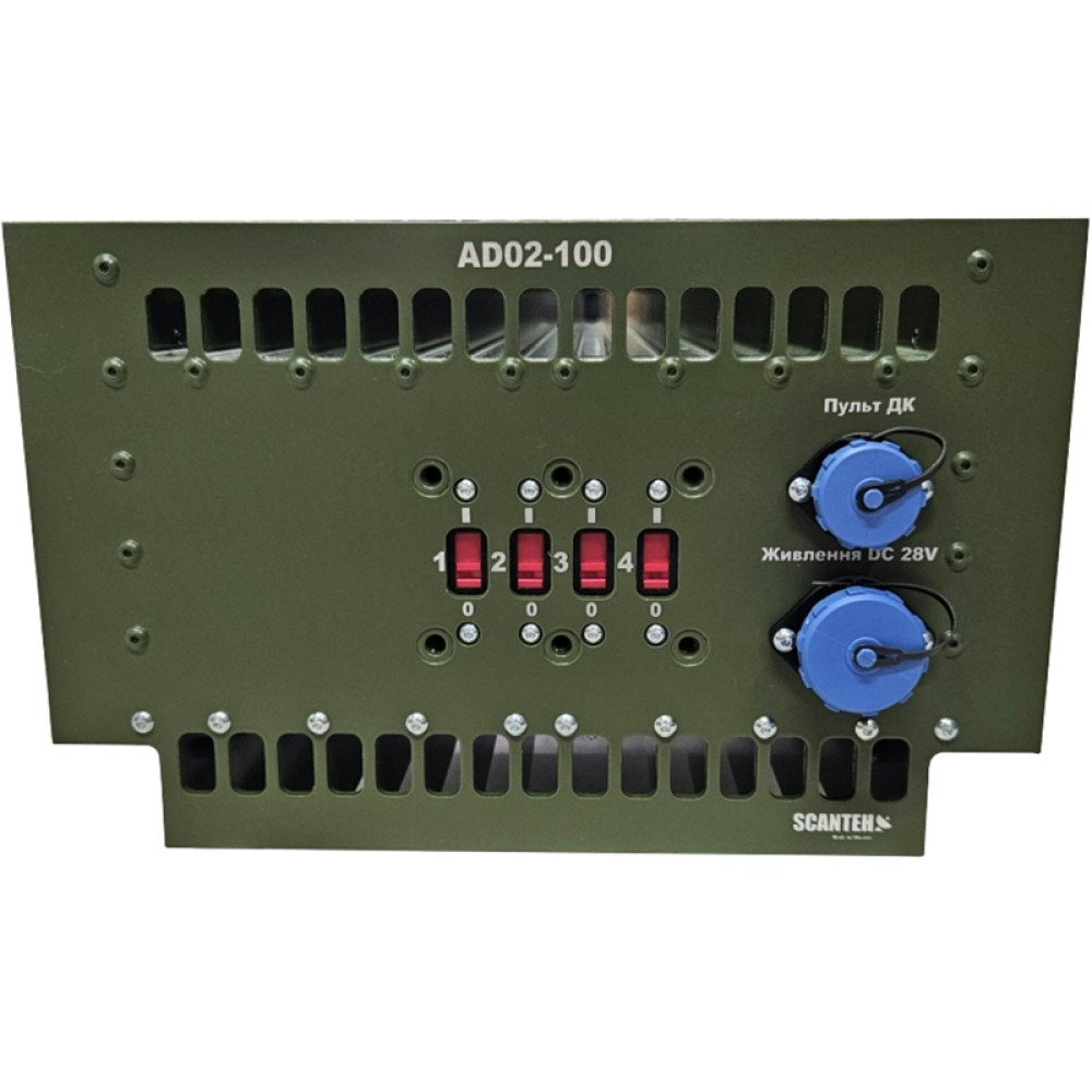 Комплекс Antidron jammer AD02-100 (200-300 Мгц, 300-400 Мгц, 420-560 Мгц, 560-700 Мгц, 700-850 Мгц, 850-1020 Мгц, 2400-2550 Мгц, 2550-2700 Мгц)