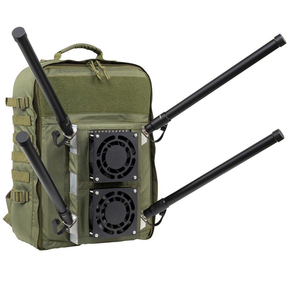 Портативний радіоелектронний засіб Kvertus AD COUNTER FPV BACKPACK F2 M50 рюкзак для протидії БПЛА з додатковою акумуляторною батареєю